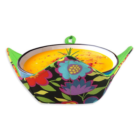 Bowl Huggers Microwave Safe Hot Bowl Holder Hot Soup Bowl Potholders To Keep Your Hands Cool and Your Food Warm Multipurpose