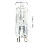 Bulbs Compatible Replacement Halogen Bulbs for Range Oven 25W Needle shaped bulb baking bulb 110-210V