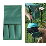 Kneeling Stool Side Pockets, Garden Tool Storage Bag Kneeler Seat Tool Pouch Gardening Tote Bag Gardening Storage