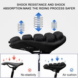 Bike Seat Soft Air Bicycle Seat Cushion Bicycle Saddle Cover Shock Absorbing Inflatable Bicycle Seat Cover (S) In Australia - Darrahopens