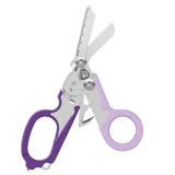 Emergency Shears with Strap Cutter and Glass Breaker Stainless Steel Foldable Scissors Pliers, Outdoor Camping Rescue