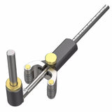 Woodworking Linear Arc Dual-purpose Scriber Ruler Parallel Line Drawing Tool Measuring Gauge DIY Multifunctional Woodworking In Australia - Darrahopens