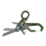 6 In1 Multifunction Emergency Response Shears Foldable Scissors Tactical Pliers Outdoor Survival Tool Camping Equipment