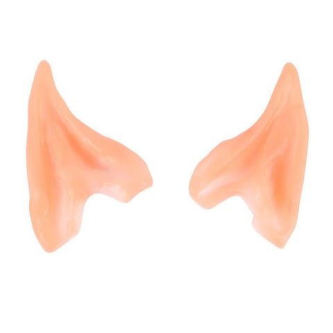 Pointed Gift Ear Tips Costumes Ears Halloween Prosthetic Beauty Tools Barber Pole Prosthetic Pointed Cowl(One Size)