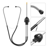Garnish Gripper Mechanic's Stethoscope Automotive Engine Diagnostic Sensitive Hearing Tool for Cars, Trucks and Motorcycles,Black