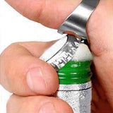 Creative Beer Opener Ring,Beer Bottle Opener,Stainless Steel Bar Beer Tool Portable Finger Ring Bottle Opener 1Pcs