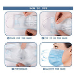 Cool Protection Stand - 3D Mask Bracket - Face Mask Inner Support Frame - Plastic Brackets - More Space for Comfortable Breathing