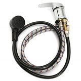 Basin Sink Faucet with 2 Modes Shower Spray Head Wash Hair Tap Mixing Valve Sprayer for Shampoo Bed Bowl or Backwash