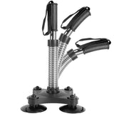 Anchored Power Twister Wrestling Resistance Spring Bar Exerciser for Biceps,Forearms,Shoulders,Chest Suctions to Smooth-45-50LB
