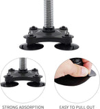Anchored Power Twister Wrestling Resistance Spring Bar Exerciser for Biceps,Forearms,Shoulders,Chest Suctions to Smooth-45-50LB