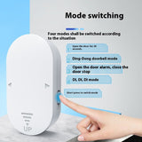 Freezer Door Alarm with Delay When Left Open, Door Chime Window Open Alarm Close Doors Reminder Loud 130 dB for Home, Store
