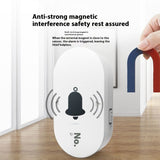 Freezer Door Alarm with Delay When Left Open, Door Chime Window Open Alarm Close Doors Reminder Loud 130 dB for Home, Store
