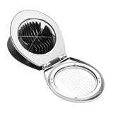 Egg Slicer, Egg Slicer for Hard Boiled Eggs, Egg Cutter Heavy Duty for Egg Strawberry Mushroom Soft Fruit, Stainless Steel Wire