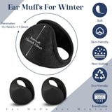 2 Packs Fleece Earmuffs Winter for Men Women Ear Warmer Fleece Ear muff Winter Accessory for Men Women Kids