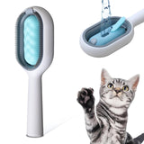 Cat Brush with Water, 3 in 1 Cat Grooming Brush, Cat Cleaning Brush, Pet Hair Removal Comb with Water Tank, (Towels Not Included) In Australia - Darrahopens