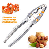 12 Pcs Crab Crackers and Tools, Crab Crackers Sets, Lobster Crackers, Heavy Duty Seafood Cracker Tools, Nut Cracker Set In Australia - Darrahopens