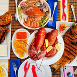 6Pcs Crab Legs - Picks Tools Set for Lobster, Crab, Crawfish, Shrimp, Easy Opener Shellfish picks knife, Seafood Tools In Australia - Darrahopens
