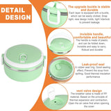 Thermos For Hot Food,Insulated Box 304 Stainless Steel Round Lunch Box Sealed Food Containers(single layer-green) In Australia - Darrahopens