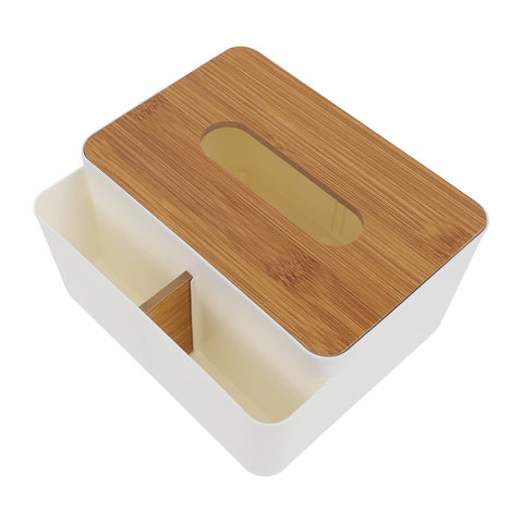 Wood Tissue Box Cover, Wooden Rectangular Facial Tissue Box, Tissue Box Holder Tissue Storage Case for on Countertop In Australia - Darrahopens