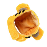 Pet Cat Tiger Pattern Hat Funny Pet Head Cap Fancy Headgear Costume Accessories of the cat headgear is soft plush