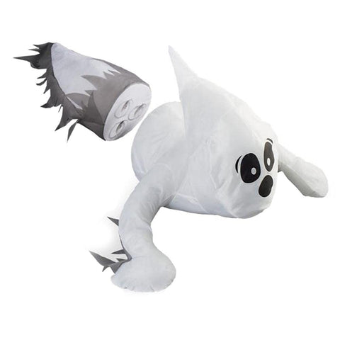 Halloween Window Crashing Ghosts Halloween Window Decoration Broken Window Ghost for Indoor or Outdoor