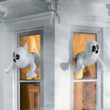 Halloween Window Crashing Ghosts Halloween Window Decoration Broken Window Ghost for Indoor or Outdoor