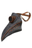 Plague Doctor Mask Adult Cosplay Leather Medieval Steampunk Gothic Bird Long Beak Doctor Mask Props