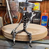Carved Piston Skull Face Sculpture,Handmade Carving Piston Skull Face Sculpture Metal Art Figurine,Carved Skeleton face In Australia - Darrahopens