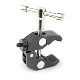 1/4 Male to 1/4 Male Tripod Threaded Screw Adapter with Hole Camera Mount Screw for Camera Tripod Mic Stand 4 Pcs (Black)