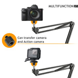 2pcs Screw Adapter Thread 1/4" Male to 3/8" Female and 3/8" Male to 1/4" Female Adapter Set for Camera Monitor, Tripod