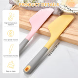 4 Pcs Extra Large Silicone Spatulas, High Temperature Resistance Spatula Spreader Kitchen Cake Spatula (Multicolor) In Australia - Darrahopens