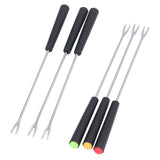 6 Pcs Stainless Steel Fondue Forks, Long Forks Cheese Fondue Forks for Chocolate Fountain Cheese Fondue Roast In Australia - Darrahopens