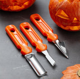 Pumpkin Carving Kit Tools Halloween Pumpkin Decorating Kit Stainless Steel Sculpting Knife for Halloween - 7pcs
