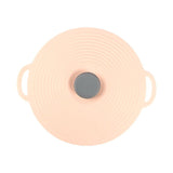 "Universal 5 Piece Silicone Lid Set: Microwave Splatter Cover Lid for Food- In Different Sizes – Spill-Proof, Suction, Bowl