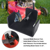 490-850-0005 Universal Mower Blade Removal Tool/Lawn Mower Blade Clamp Compatible with MTD 21" Walk Behind and Riding Lawn mowers