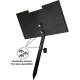 Grave Marker Stand Heavy Duty Remembrance Plaque Gravesite Cemetery Plaques for Headstones Outdoor Pet Memorial Memorial Plate