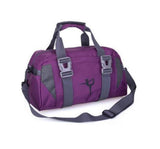 Small/Large Dance Duffle Bag For Girls Sport Gym Bags For Women Yoga Bag (Purple, Small)  durable and waterproof duffel