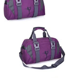 Small/Large Dance Duffle Bag For Girls Sport Gym Bags For Women Yoga Bag (Purple, Small)  durable and waterproof duffel