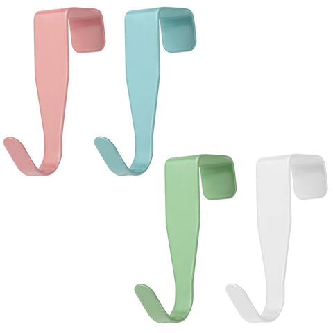 16 Pack Over The Cabinet Door Hooks, Door Hooks White Window Hooks Stainless Steel Door Hooks Outdoor Coat Hooks In Australia - Darrahopens