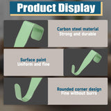16 Pack Over The Cabinet Door Hooks, Door Hooks White Window Hooks Stainless Steel Door Hooks Outdoor Coat Hooks