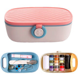 Sewing Kit, Portable Travel Sewing Kit for Adults, Needle and Thread Kit Plastic Sewing Box Small Sewing Kit Sewing Accesories In Australia - Darrahopens