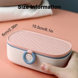 Sewing Kit, Portable Travel Sewing Kit for Adults, Needle and Thread Kit Plastic Sewing Box Small Sewing Kit Sewing Accesories