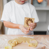 Wooden Cookie Biscuit Mold, 3D Baking Mold, Embossing Craft Decorating Baking Tool,  Kitchen DIY ( 10 * 10 * 2)