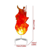 Halloween Floating Fireball, Creative Flame Prop, Illuminated Floating Fire, Artificial Fake Fire Floating Props No Flame(Orange) In Australia - Darrahopens