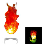 Halloween Floating Fireball, Creative Flame Prop, Illuminated Floating Fire, Artificial Fake Fire Floating Props No Flame(Orange)