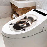3D Sticker for Toilet | Cute Decal for Toilet| Toilet Decal | Three-Dimensional Animal Toilet Wall Sticker Home Decor