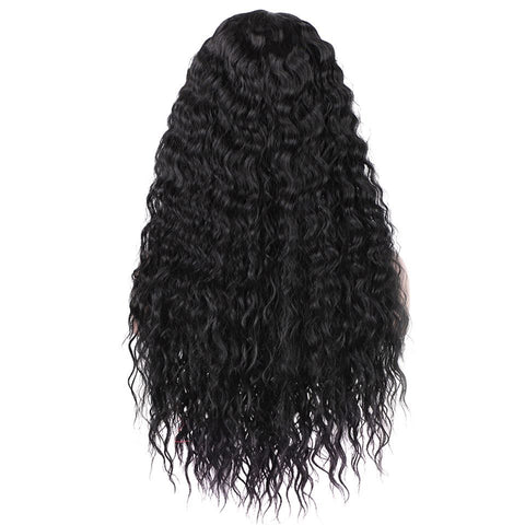 Ponytail Extension, 65cm Bohemian Style Drawstring Ponytail Hair Extensions for Women, Long Curly Wavy Ponytail Natural In Australia - Darrahopens