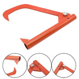 Wood Log Lifter Stainless Steel Effort Saving Log Roller Cant Hook, Orange, Power Tool Parts & Accessories