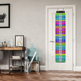 Storage Organizer,Vinyl Roll Storage Craft Vinyl Storage Rack Wall Mount/Over The Door, Hanging Organizer Storage