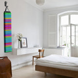 Storage Organizer,Vinyl Roll Storage Craft Vinyl Storage Rack Wall Mount/Over The Door, Hanging Organizer Storage